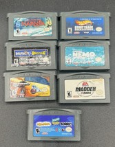 Lot of 7 Gameboy Advance Cartridges All Original All Good Cond. No Box Authentic - £25.76 GBP