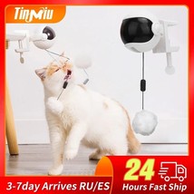 Intelligence Electronic Motion Cat Toy YoYo Lifting Ball Electric Flutter Intera - £19.65 GBP+