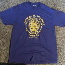 Vintage Hanes Made in USA American Legion Kenai Alaska T-Shirt Sz Lg - $11.99