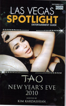 Kim Kardashian Hosts New Year&#39;s Eve 2010 At Tao Las Vegas M Ini Magazine - £3.96 GBP