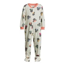 Minnie Mouse Toddler Girls One Piece Sleeper Pajamas, Pink Size 5T - £14.00 GBP
