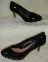 Vince Camuto DESTI Black Patent Leather Pumps Platform Shoes Heels Size US 9.5 M - £17.38 GBP