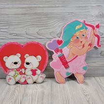 Eureka Valentines Day Die Cupid Teddy Bear Hearts Love Cutout Decoration... - £31.37 GBP