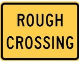Rough Crossing Railroad Railway Train Sticker Decal R7342 - $2.70+