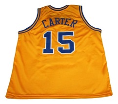 Vince Carter #15 Mainland Bucs New Men Basketball Jersey Yellow Any Size image 5