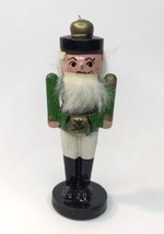 Vintage Nutcracker Old Soldier Style Decorative Figure 3.5&quot; - £11.74 GBP