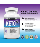 Ketogenix Keto Pills 360 Slim Advanced Weight Loss Diet Keto Burn VIP 800mg - £20.42 GBP