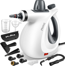 Pressurized Handheld Multi-Surface Natural Steam Cleaner with 12 Pcs Accessories - £60.10 GBP