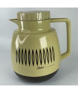 Oster Thermo Insulated Pitcher 2 Quart Coffee Carafe Pot Vintage Beige B... - $17.59