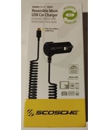 Scosche EZC12 12W Reversible Micro USB Car Charger w/StrikeDrive EZTIP C... - £2.31 GBP