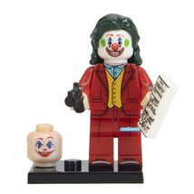 Joker (2019 film) DC Superhero Custom Printed Lego Compatible Minifigure... - $2.99
