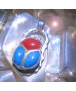 HAUNTED ANTIQUE NECKLACE SECRETS OF THE SCARAB EXTREME HIGHEST LIGHT MAG... - $633.77