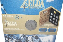Thinkgeek The Legend Of Zelda Breath Of The Wilde - Coin + Collectors Album 2018 - £4.75 GBP