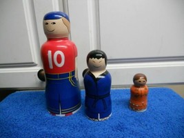 Wooden Nesting Boy Lovely Different Nationalities - $9.45