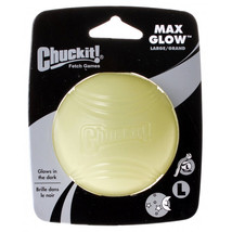 Chuckit Max Glow Ball for Dogs Large - 3 count Chuckit Max Glow Ball for Dogs - £29.78 GBP
