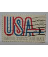VINTAGE STAMPS AMERICAN AMERICA STATES USA 20 CENT JET AEROPLANE AIRMAIL... - $1.75
