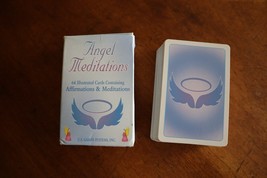 Angel Meditations Cards Affirmations &amp; Meditations Italy Inspiration Com... - $178.13 MXN