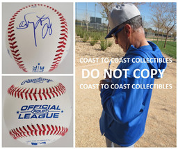 Davey Lopes Los Angeles Dodgers Astros signed baseball COA proof autogra... - £55.44 GBP