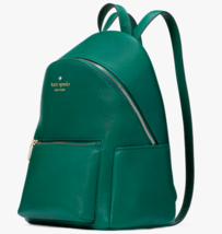 Kate Spade Leila Dome Backpack Deep Jade Pebbled Leather K8155 Green NWT $399 FS - £107.59 GBP