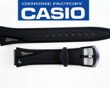 Genuine CASIO RUBBER18mm WATCH BAND Strap  STR-300C STR-300CJ BLACK  - $17.90