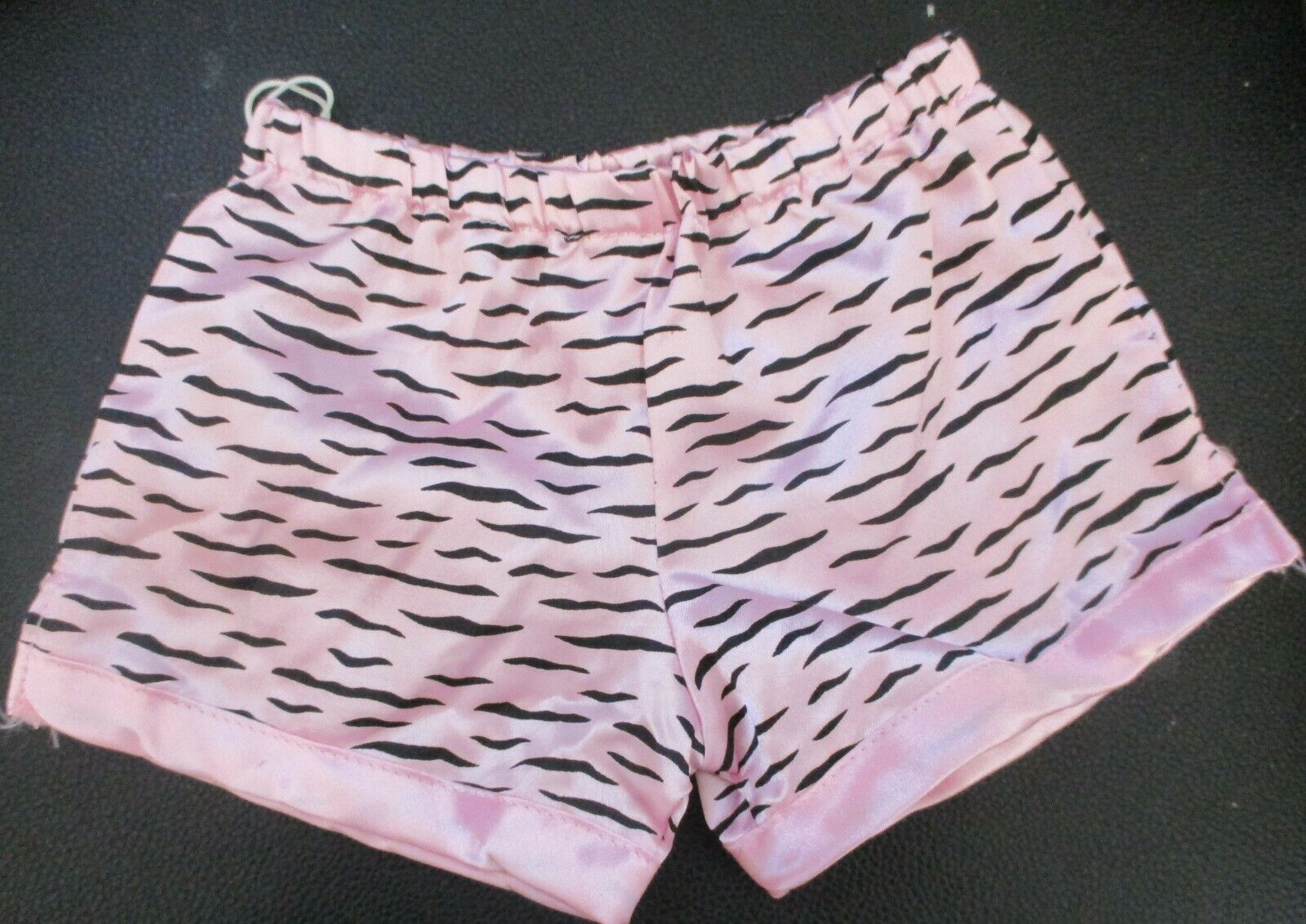 Build A Bear Pink &amp; Black Silky Pajama Bottoms - $6.72