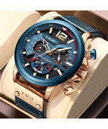 Fashion Watch Man Luxury Chronograph Sport Mens Watches Quartz Wristwatc... - $55.99