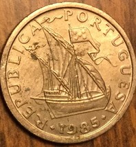 1985 Portugal 2 1/2 Escudos Coin - £1.18 GBP