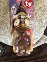 Britannia Bear-1997 McDonald&#39;s Ty Beanie Baby With Rare Errors 1993 OakBrook - £315.40 GBP