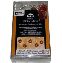LED Halloween Pumpkin Lights Decor 4.3 ft (Batteries Not Inc.)(SHIPS IN ... - $14.73