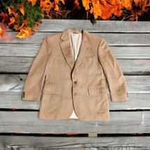 Embassy Square Vtg Pure Camel Hair Casual Brown Blazer Suit Jacket Men’s... - £31.51 GBP