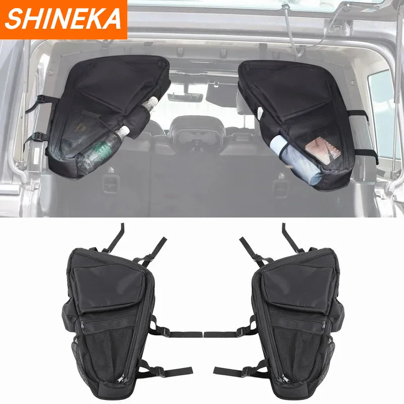 SHINEKA Stowing Tidying For Jeep Wrangler Car Trunk Anti-Roll Storage Bag 4 - £150.76 GBP