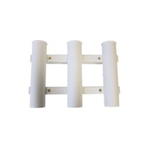 Berkley Tube Rod Holder/Rack With 3 Rods - White  - $52.00