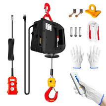 Power Electric Portable Hoist Winch 1100LBS, 3 in 1 Electric Cable Hoist... - $4,137.62 MXN