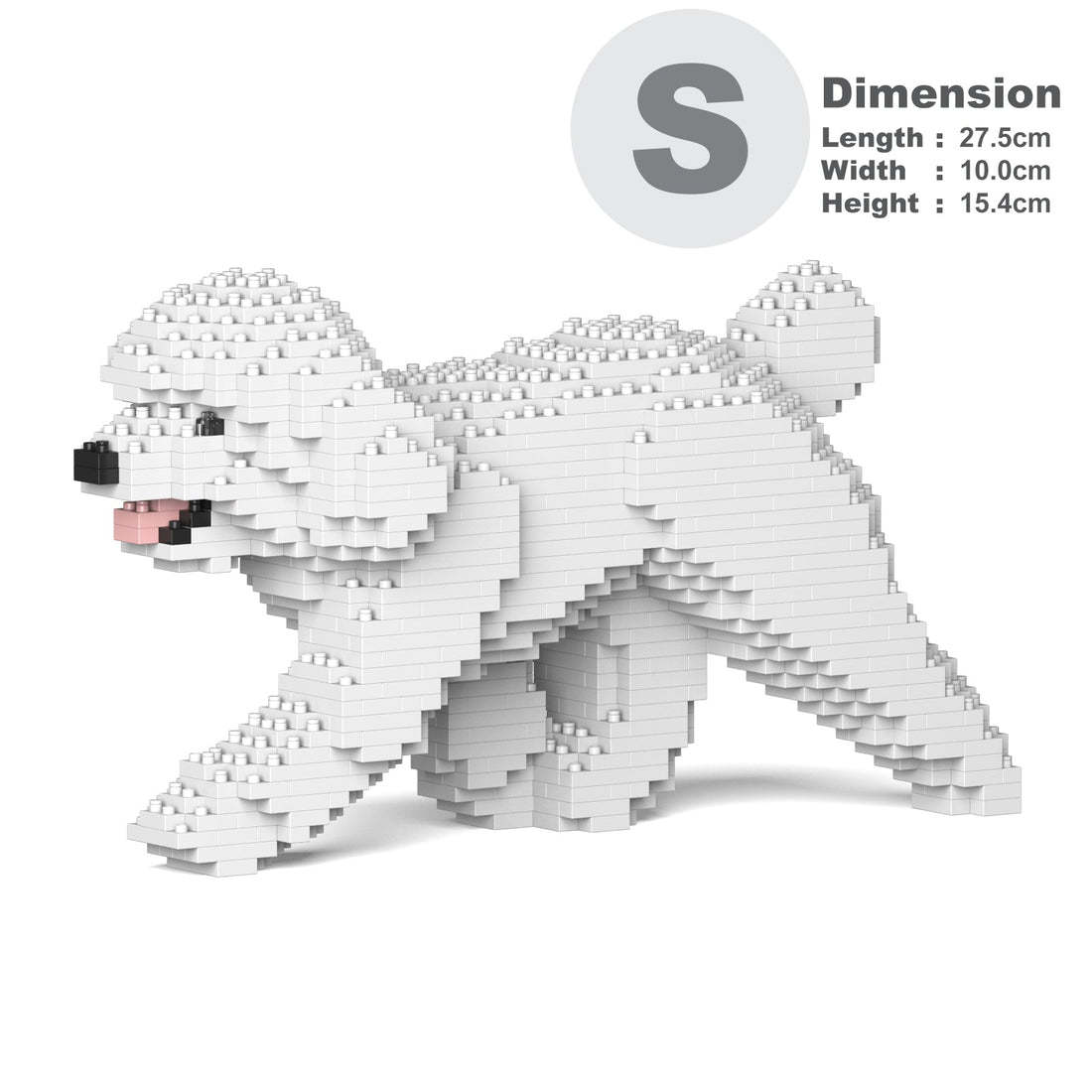 Primary image for Toy Poodle Dog Sculptures (JEKCA Lego Brick) DIY Kit