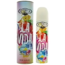 Cuba La Vida by Cuba, 3.3 oz Eau De Parfum Spray for Women - $30.49