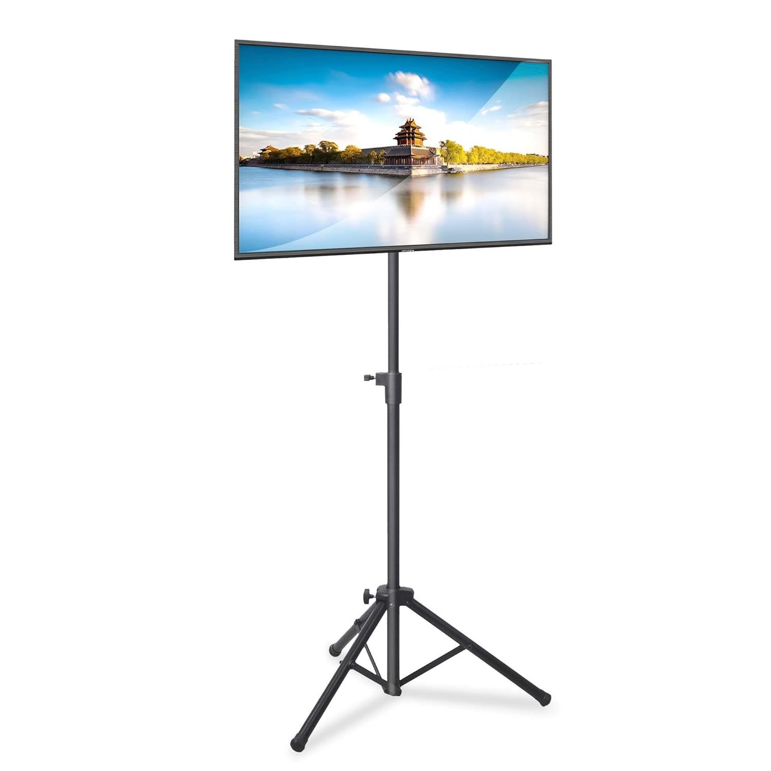 Pyle Premium LCD Flat Panel TV Tripod, Portable TV Stand, Foldable Stand Mount,  - $67.99