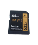 Lexar Professional 633x 64GB 95MB/s SDXC Memory Card - $40.58 CAD
