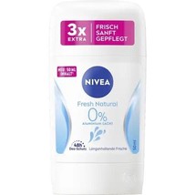 Nivea Fresh Natural Stick Deodorant anti-perspirant 50ml- Free Shipping - £9.04 GBP