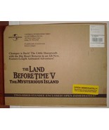 LAND BEFORE TIME V PROMOTIONAL STANDEE UNASSEMBLED HTF FREE SHIPPING - $1,885.28 MXN