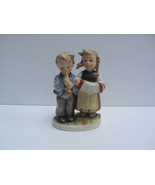Hummel Figurine BIRTHDAY SERENADE #218, Flute Boy, Accordion Girl #218 T... - £37.27 GBP