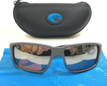 Costa Sunglasses Fantail PRO 06S9079-1160 Matte Gray Copper Silver Mirro... - $168.08