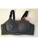Livi Impact Workouts No-Wire Gray Sports Bra Sz 46DD - $33.85 CAD
