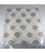 Vintage Rust Craft Partial Wrapping Paper Sheet 10&quot; x 29&quot; Birthday Wishe... - $8.00