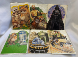 1983 Vtg Star Wars Drawing Board Greeting Cards Lot of 6 Birthday Wishes - £79.89 GBP