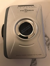 Presidian AM/FM Cassette Player Personal Stereo (Walkman like) tested wo... - $16.00