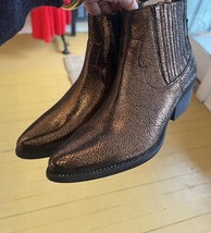 Penelope Chilvers frontier leather boot in Bronze - size 37 - $160.38