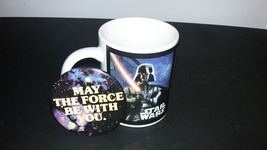 Star Wars Mug and Shirt Pin Collectors Set Coffee Cup - £7.13 GBP