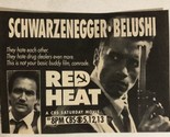 Red Heat Tv Guide Print Ad Arnold Schwarzenegger Jim Belushi TPA15 - $5.93