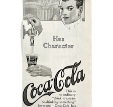 Coca Cola Coke 1913 Advertisement Soda Pop Fountain Has Character DWII9 - $18.00