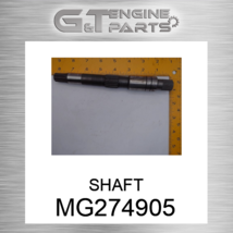 MG274905 SHAFT (274905) fits JOHN DEERE (New OEM) - $258.89